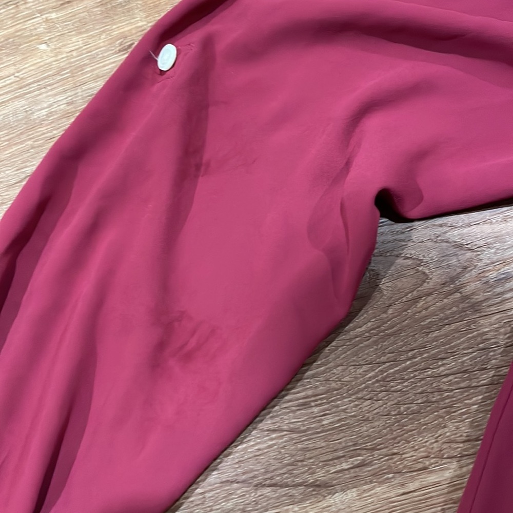 Maroon button up - Picture 3 of 5